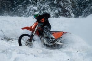 Am I Responsible For My Injuries If I Slip On Snow With My Motorcycle?