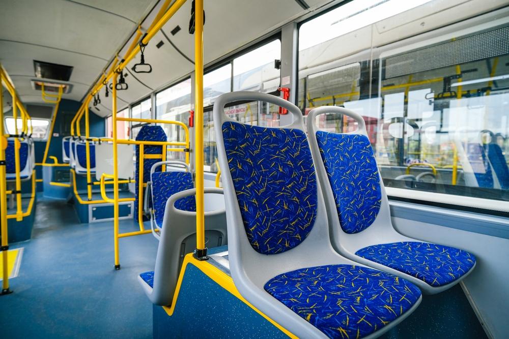 The seats on a Greyhound bus. What to do if you’re injured in a Greyhound bus accident.